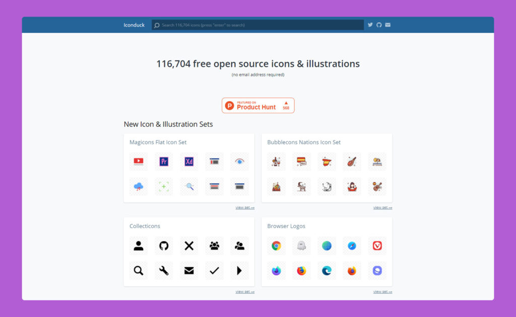 Lee más sobre el artículo En esta web puedes descargar más de 100.000 ilustraciones e iconos gratis para usar como quieras
